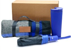 Подарочный набор AUTUMN MOOD, синий