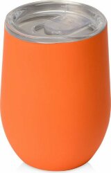 Термокружка Vacuum mug C1, soft touch, 370 мл, оранжевый