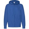 Толстовка без начеса LIGHTWEIGHT HOODED SWEAT JACKET 240, ярко-синий, S