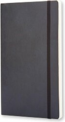 Записная книжка Moleskine Classic Soft (нелинованный), Large (13х21 см), черный