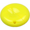  Флешка промо круглой формы, 16 Гб, желтый