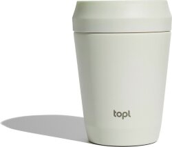 Термостакан Topl из переработанной стали с крышкой 360°, 235 мл