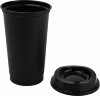 Стакан с крышкой Color Cap Black, черный