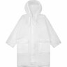 Дождевик детский RainDrop Kids, белый, 12 лет