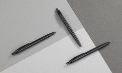 Ручка шариковая CPen Phil из антибактериального пластика, черный
