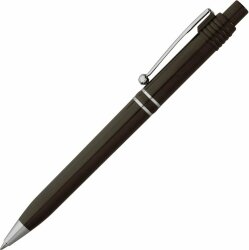 Ручка шариковая Raja Chrome, черная