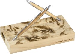 Набор из двух ручек Pininfarina Cambiano BOX CEDARWOOD