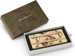 Набор из двух ручек Pininfarina Cambiano BOX CEDARWOOD