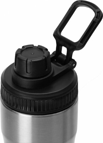 Бутылка для воды Waterline Supply из нержавеющей стали 850 мл, серебристый/черный