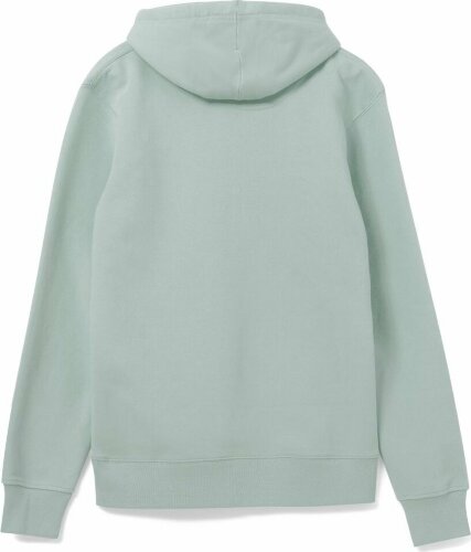 Толстовка с капюшоном унисекс Hoodie, серо-зеленая, XL