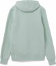 Толстовка с капюшоном унисекс Hoodie, серо-зеленая, XL