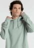 Толстовка с капюшоном унисекс Hoodie, серо-зеленая, XL