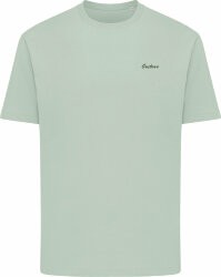 Футболка Iqoniq Teide из переработанного хлопка, унисекс, 180 г/м2, зеленый айсберг, размер L