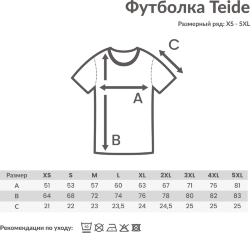 Футболка Iqoniq Teide из переработанного хлопка, унисекс, 180 г/м2, зеленый айсберг, размер L