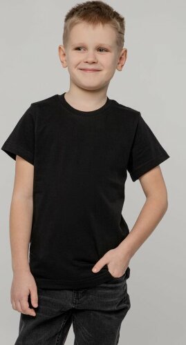 Футболка детская T-Bolka Kids, черная, 10 лет