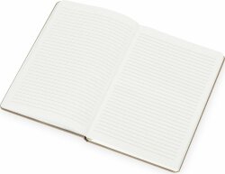 Блокнот из крафта и каменной бумаги А5 Lettertone Fleekstone, твердая обложка, крафтовый