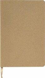 Блокнот из крафта и каменной бумаги А5 Lettertone Fleekstone, твердая обложка, крафтовый