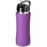 Бутылка для воды Bottle C1, сталь, soft touch, 600 мл, фиолетовый
