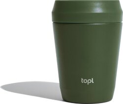 Термостакан Topl из переработанной стали с крышкой 360°, 235 мл