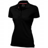 Рубашка поло Slazenger Advantage женская, черный, размер 2XL (52-54)