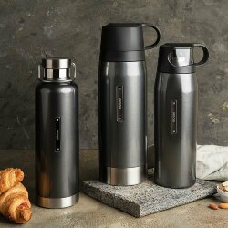 Термос Nadoba Gven, темно-серый