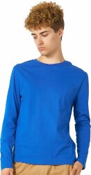 Футболка с длинным рукавом US Basic Porto мужская, кл синий, размер 3XL