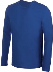 Футболка с длинным рукавом US Basic Porto мужская, кл синий, размер 3XL