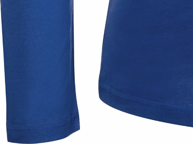 Футболка с длинным рукавом US Basic Porto мужская, кл синий, размер 3XL