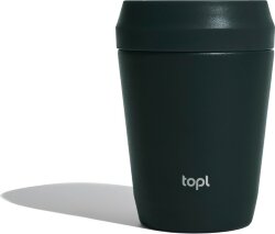 Термостакан Topl из переработанной стали с крышкой 360°, 235 мл