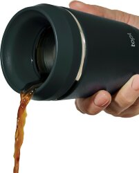 Термостакан Topl из переработанной стали с крышкой 360°, 235 мл