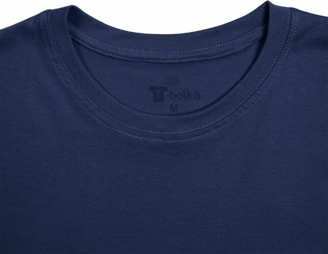 Футболка унисекс T-Bolka 140, темно-синяя, 5XL