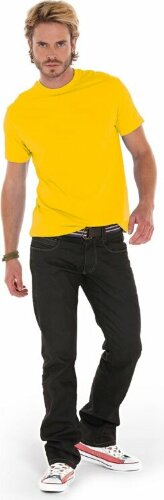 Футболка US Basic Heavy Super Club мужская, желтый, размер 3XL