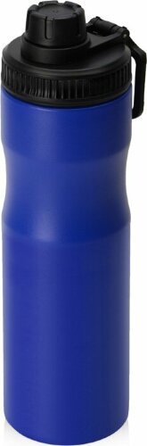 Бутылка для воды Waterline Supply из нержавеющей стали 850 мл, синий/черный