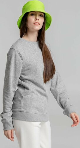 Свитшот унисекс BNC Inspire (Organic), серый меланж, размер L