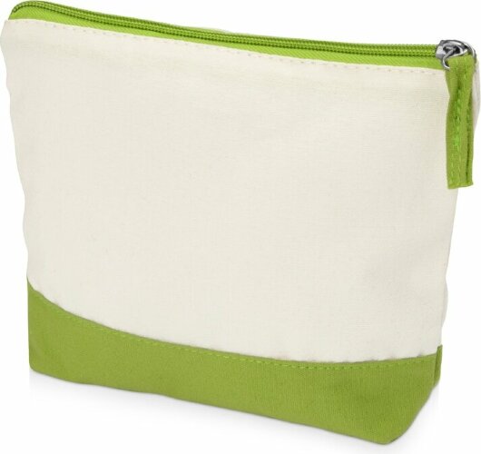 Косметичка хлопковая Cotton, зеленое яблоко