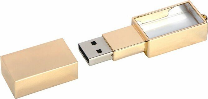 USB-флешка на 4 ГБ, золото