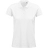 Рубашка поло женская PLANET WOMEN 170 из органического хлопка, белый, 2XL