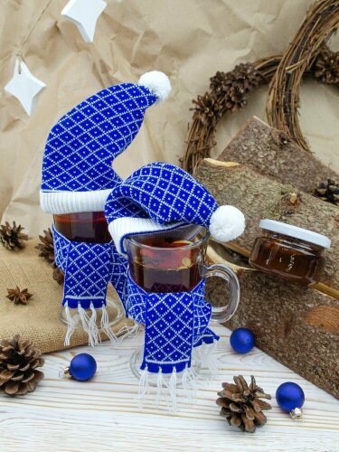 Шапочка на игрушку teplo Dress Cup, синяя