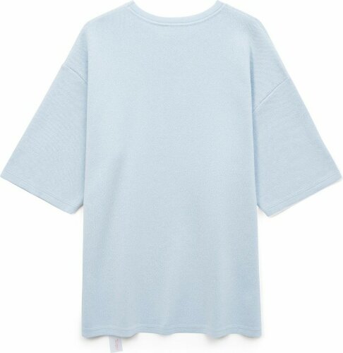 Джемпер с коротким рукавом Siluetti Volumica, светло-голубой, XL/2XL