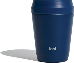 Термостакан Topl из переработанной стали с крышкой 360°, 235 мл
