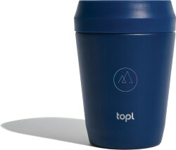 Термостакан Topl из переработанной стали с крышкой 360°, 235 мл
