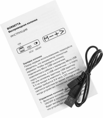 Беспроводная колонка Borsetta, черная