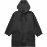 Дождевик детский RainDrop Kids, черный, 12 лет