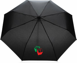 Компактный плотный зонт Impact из RPET AWARE™, d97 см