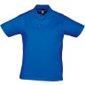 Рубашка поло мужская Sol's Prescott Men 170, ярко-синяя (royal), размер L