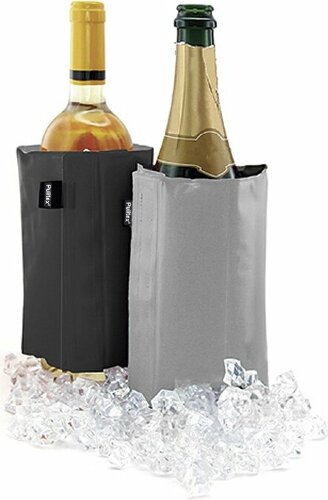 Охладитель-чехол Pulltex Cooling wrap для бутылки вина или шампанского, черный