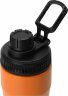 Бутылка для воды Waterline Supply из нержавеющей стали 850 мл, оранжевый/черный