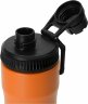 Бутылка для воды Waterline Supply из нержавеющей стали 850 мл, оранжевый/черный