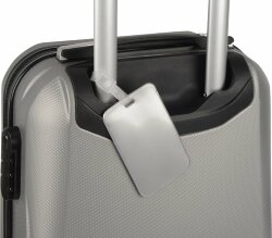 Бирка для багажа Voyage 2.0, серебристый