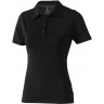  Рубашка поло Elevate Markham женская, антрацит/черный, размер S (42-44)